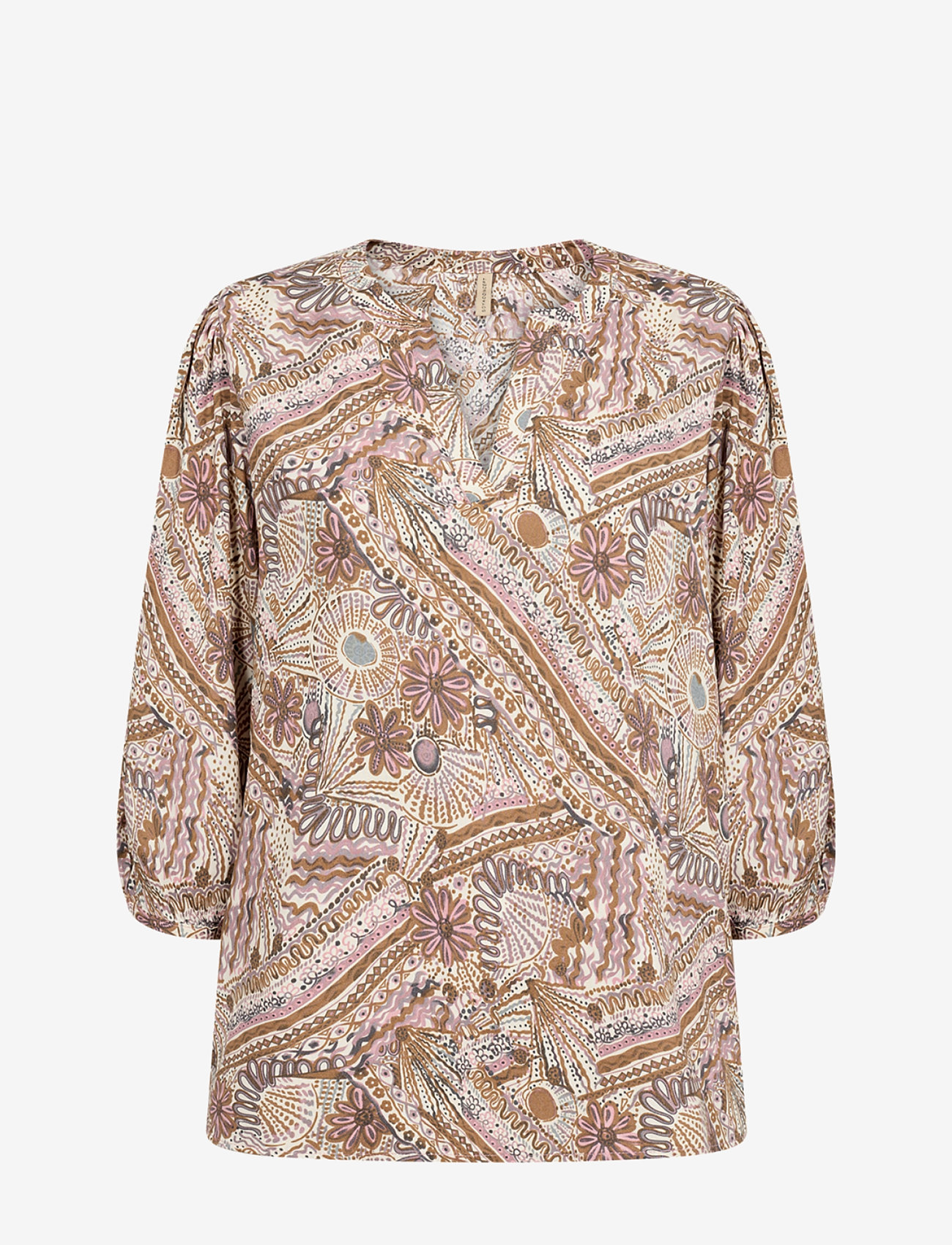 Soyaconcept - SC-FATANA - langærmede bluser - blush combi - 0