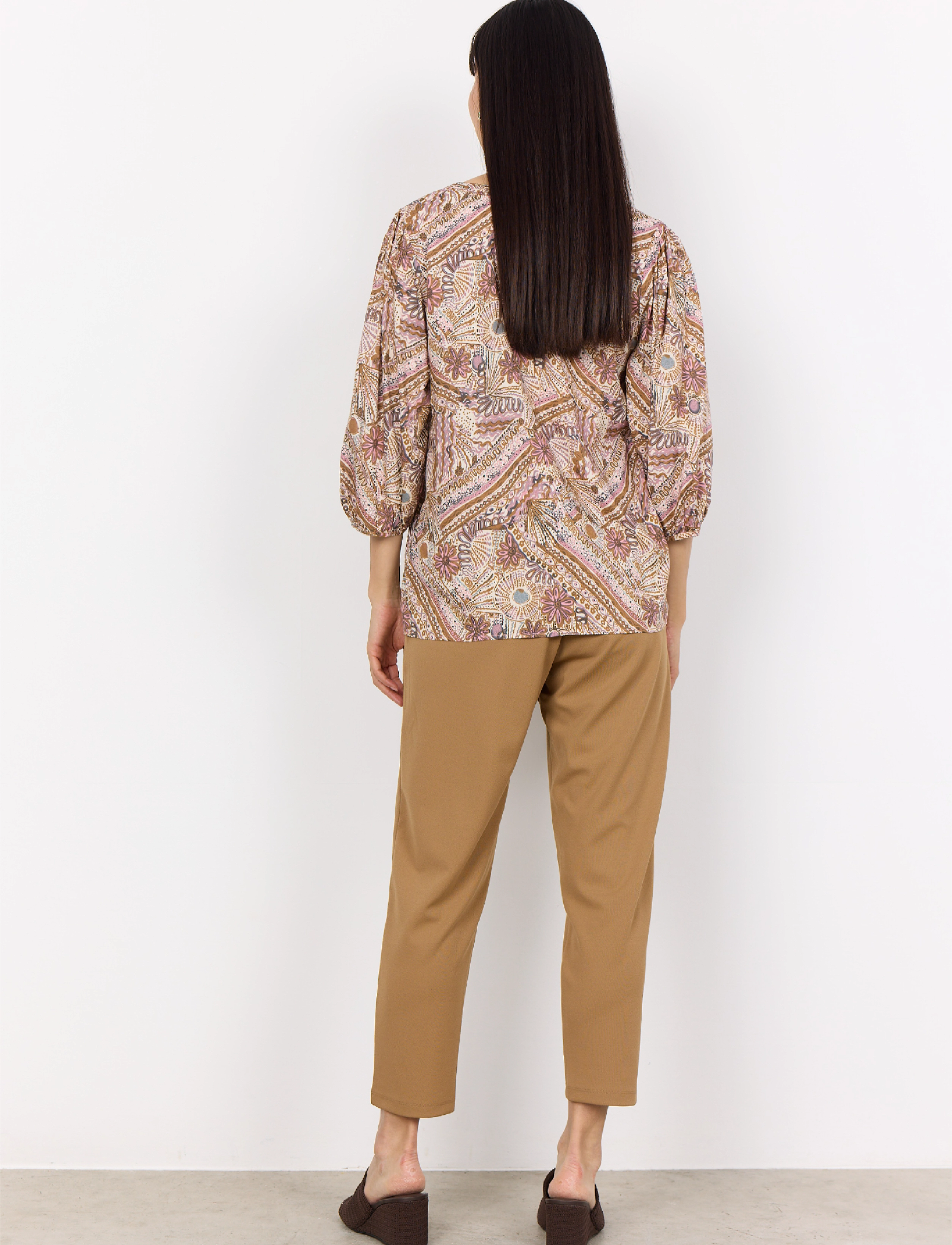Soyaconcept - SC-FATANA - long-sleeved blouses - blush combi - 3