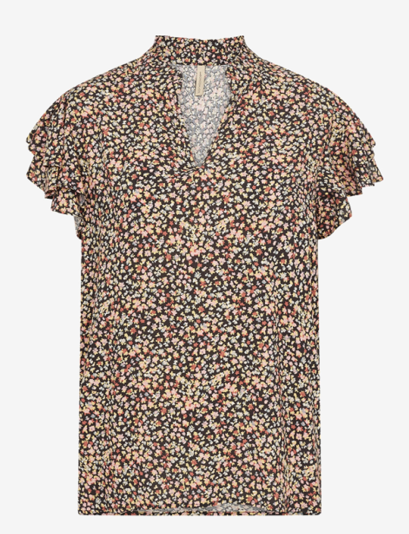 Soyaconcept - SC-FARAH - kortærmede bluser - blush combi - 1