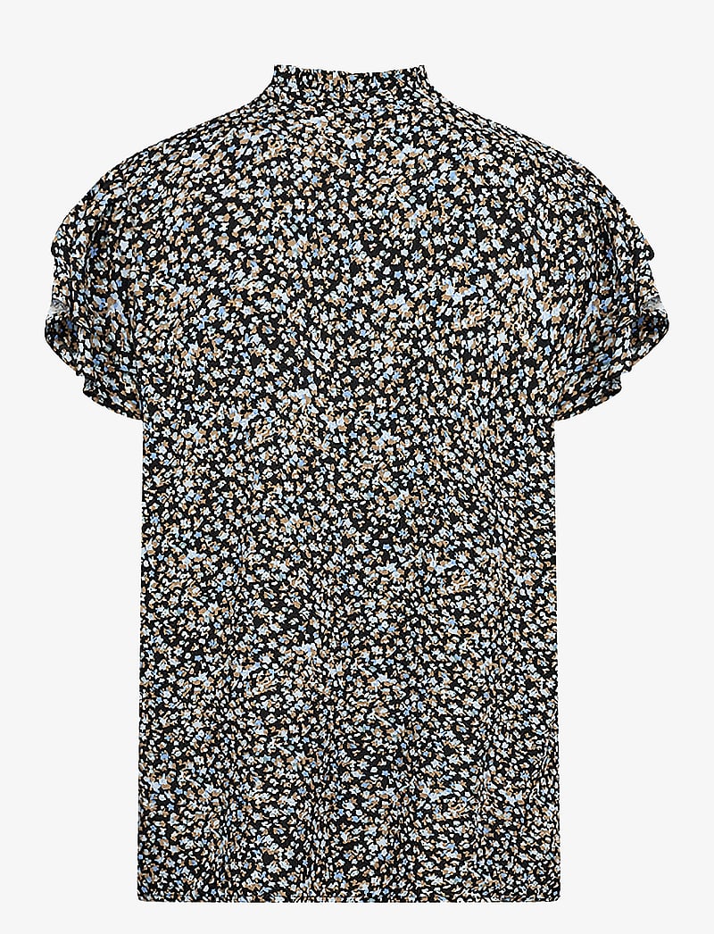 Soyaconcept - SC-FARAH - kurzämlige blusen - skyway combi - 1