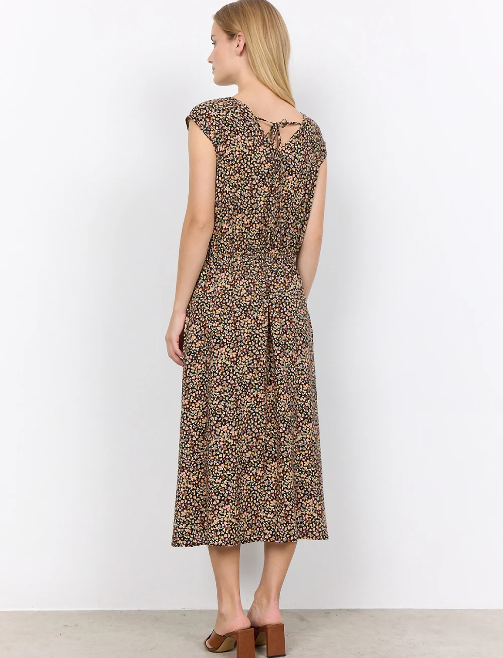 Soyaconcept - SC-FARAH - sommarklänningar - blush combi - 4