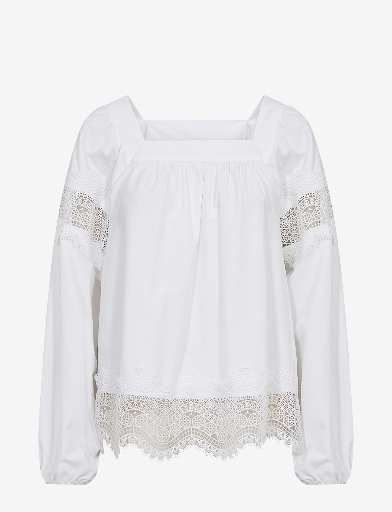 Soyaconcept - SC-NETTI - pikkade varrukatega pluusid - white - 1