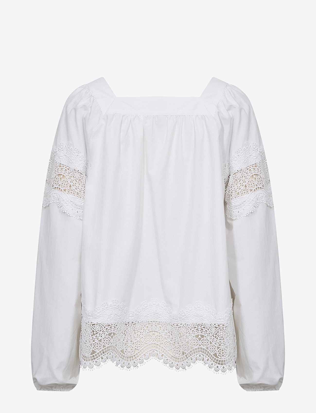 Soyaconcept - SC-NETTI - pikkade varrukatega pluusid - white - 2