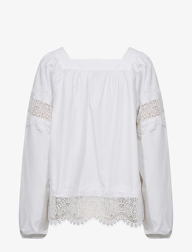 Soyaconcept - SC-NETTI - pikkade varrukatega pluusid - white - 2