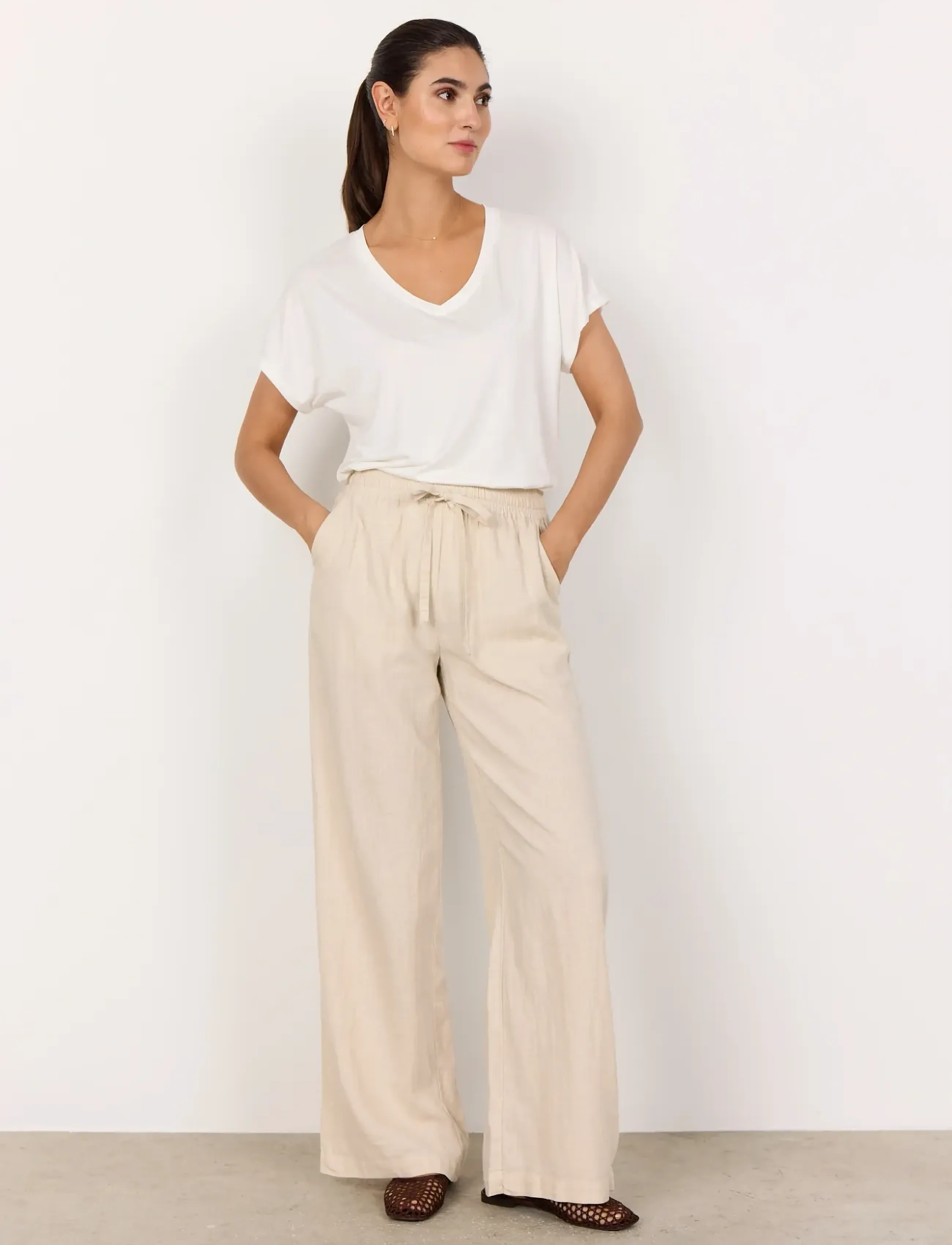 Soyaconcept SC-INA - Hosen - 1661 SAND / beige