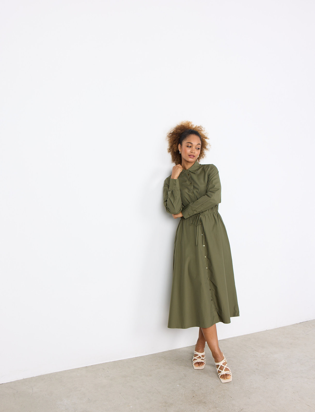 Soyaconcept - SC-NETTI - maxi dresses - olive - 4