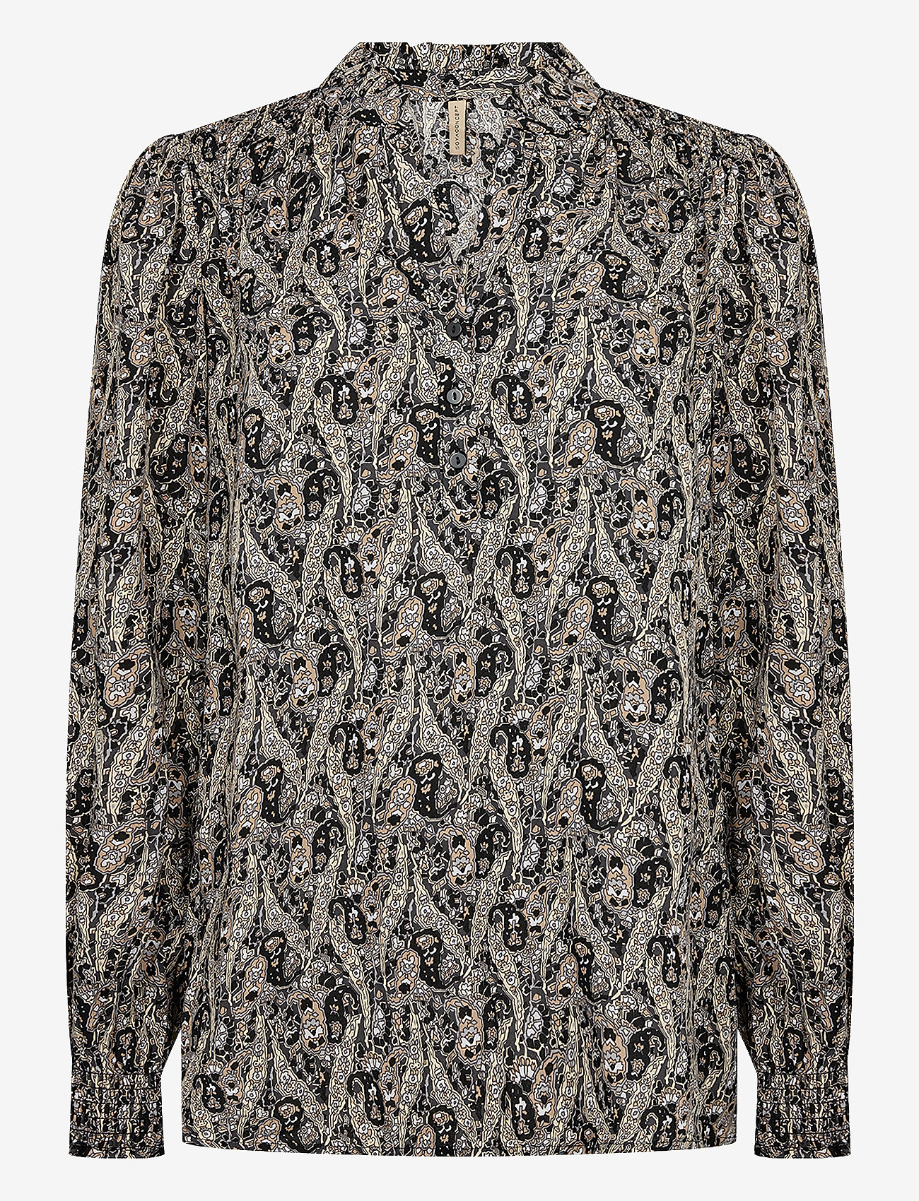 Soyaconcept - SC-ILYA - pikkade varrukatega pluusid - black combi - 0