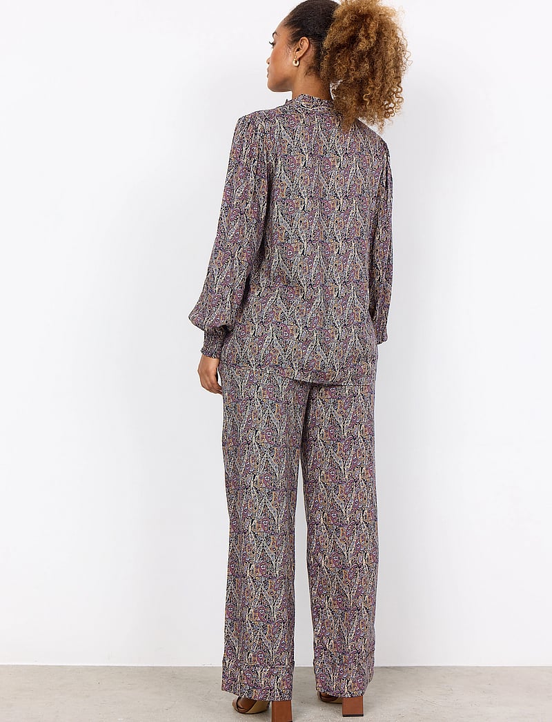 Soyaconcept - SC-ILYA - long sleeved blouses - wine combi - 4