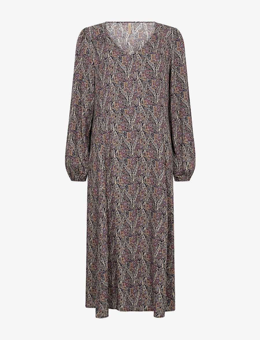 Soyaconcept - SC-ILYA - maxi dresses - wine combi - 1