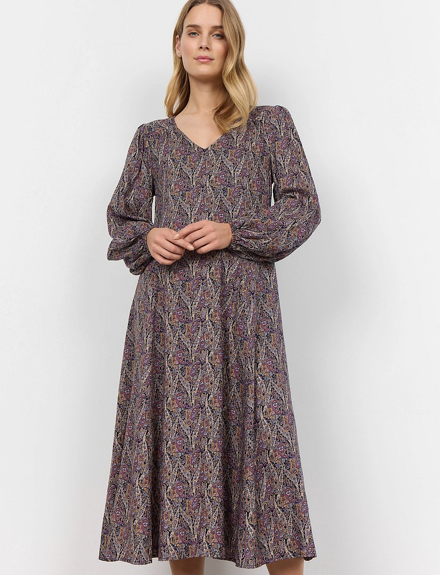 Soyaconcept - SC-ILYA - maxi dresses - wine combi - 0