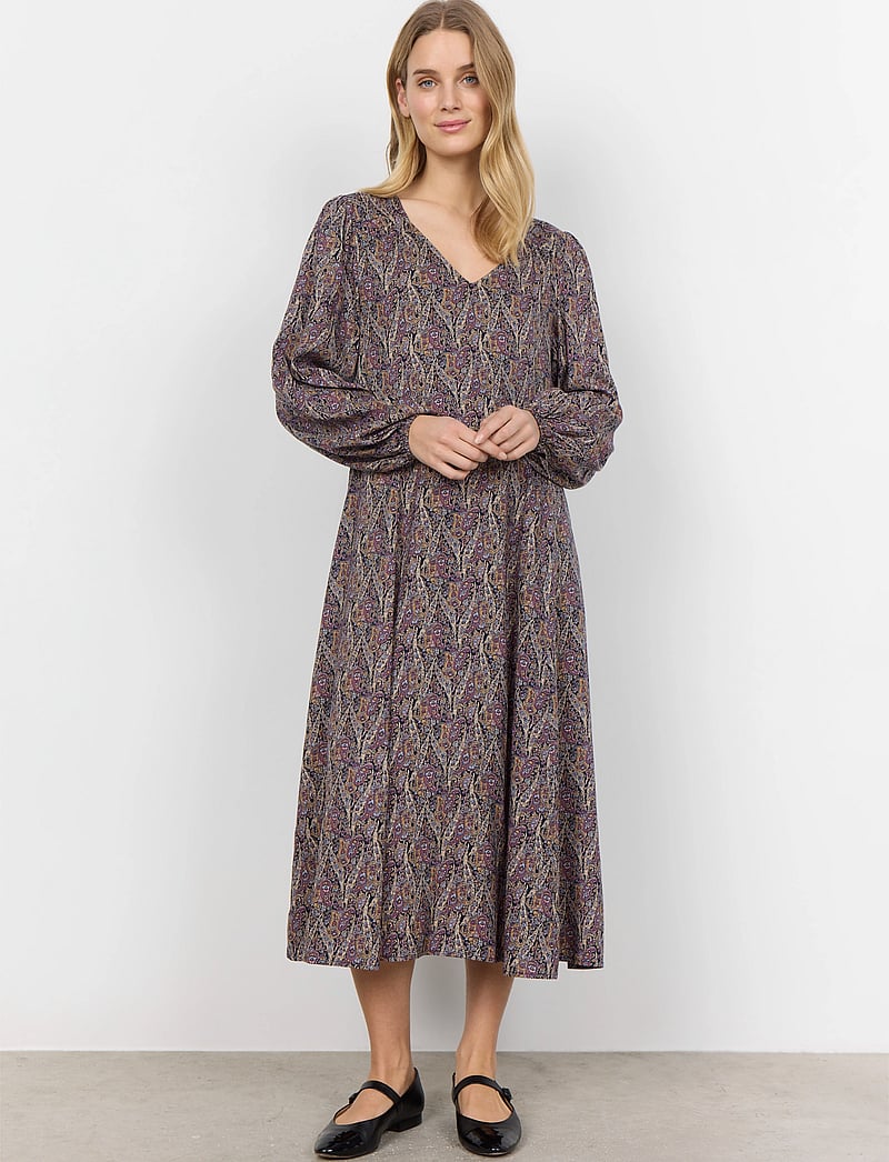 Soyaconcept - SC-ILYA - summer dresses - wine combi - 3