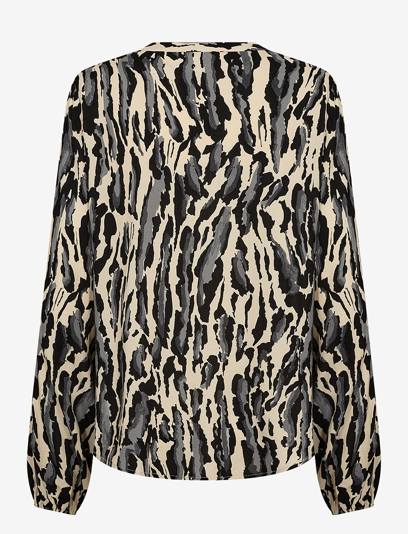 Soyaconcept - SC-IONA - langärmlige blusen - black combi - 2