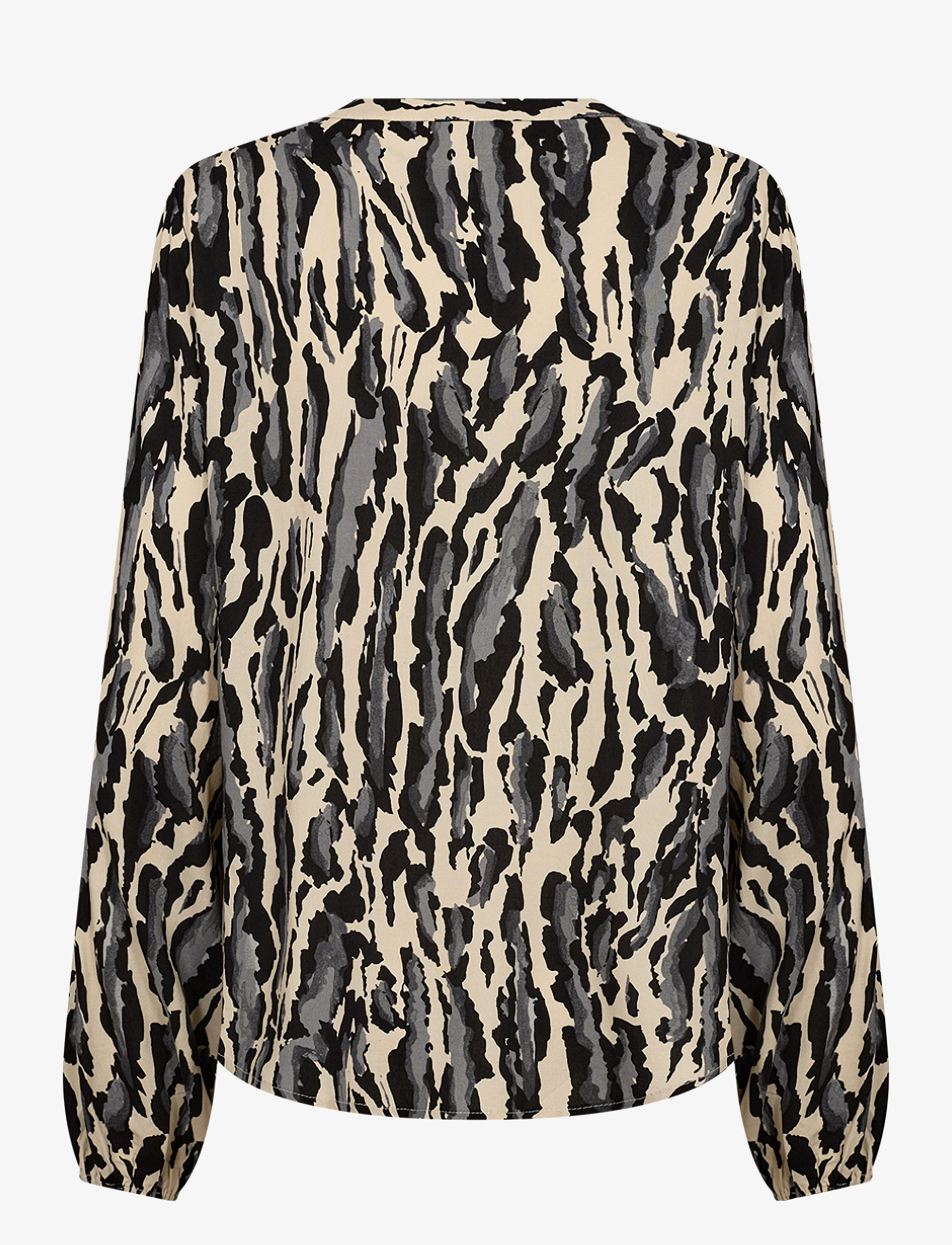 Soyaconcept - SC-IONA - langärmlige blusen - black combi - 2