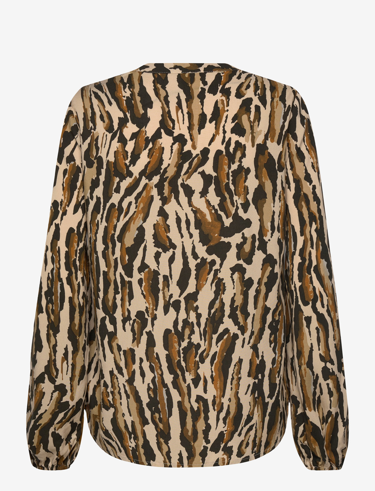 Soyaconcept - SC-IONA - langärmlige blusen - olive combi - 2