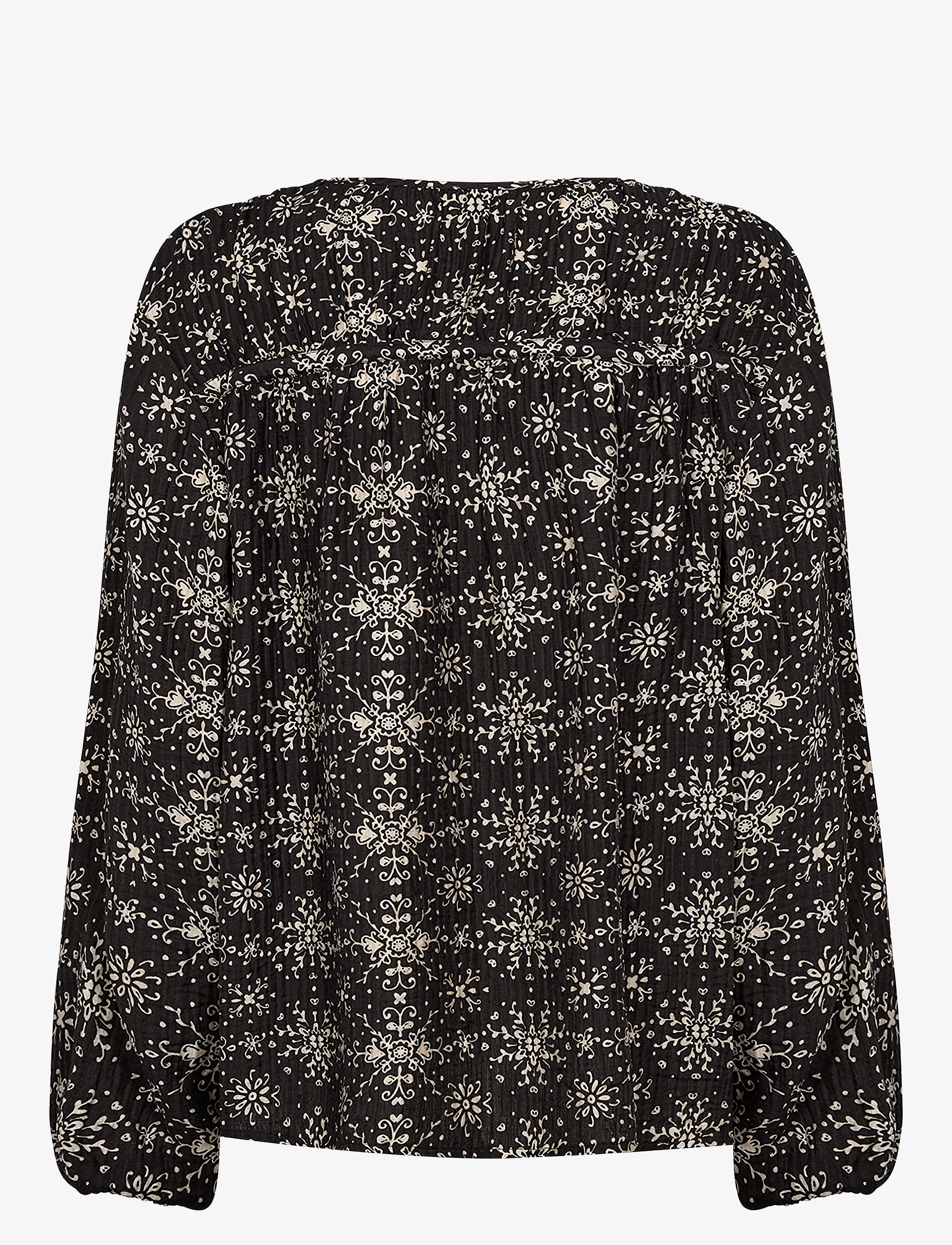Soyaconcept - SC-IANE - long-sleeved blouses - black combi - 2