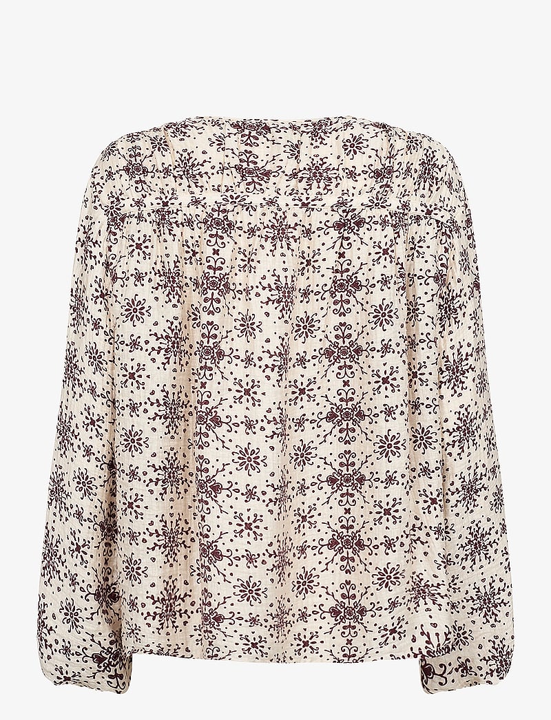 Soyaconcept - SC-IANE - långärmade blusar - wine combi - 2