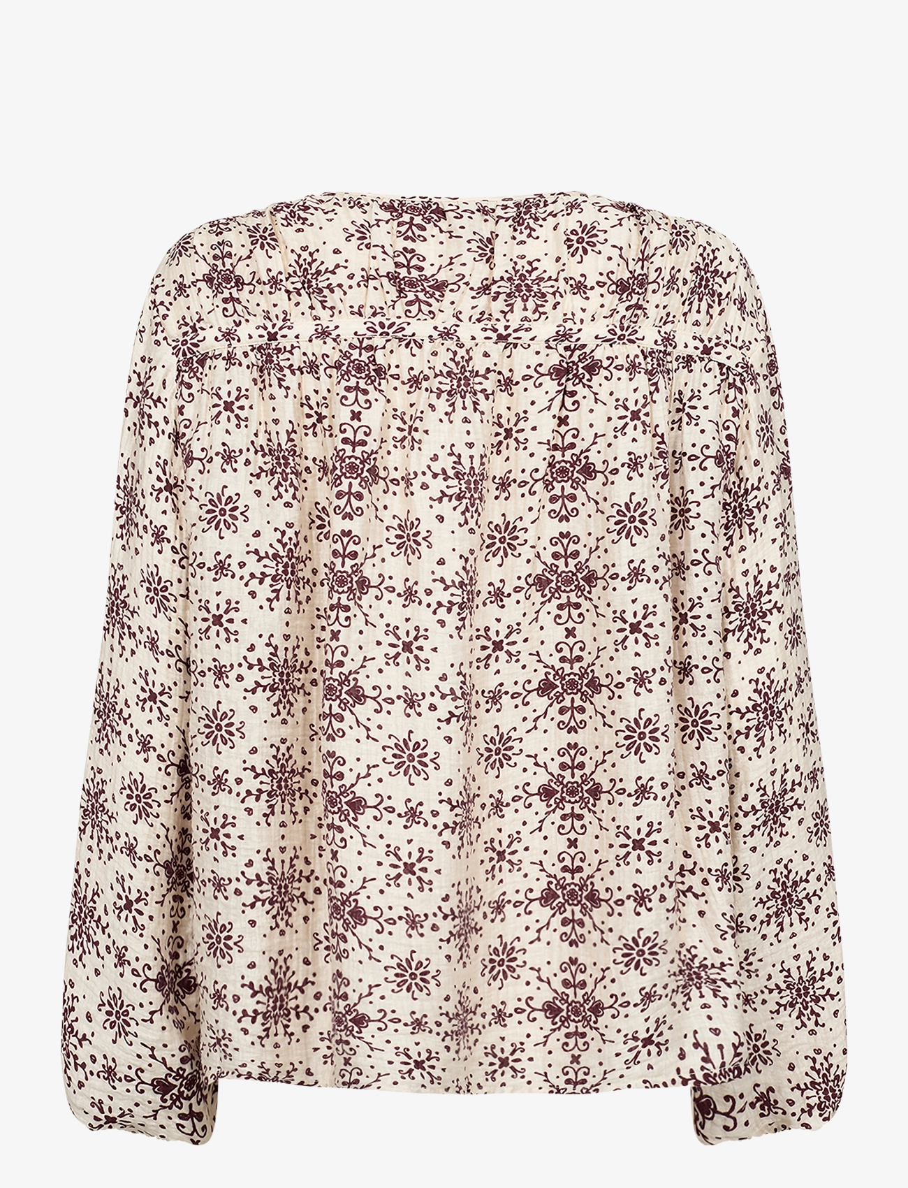 Soyaconcept - SC-IANE - langärmlige blusen - wine combi - 2