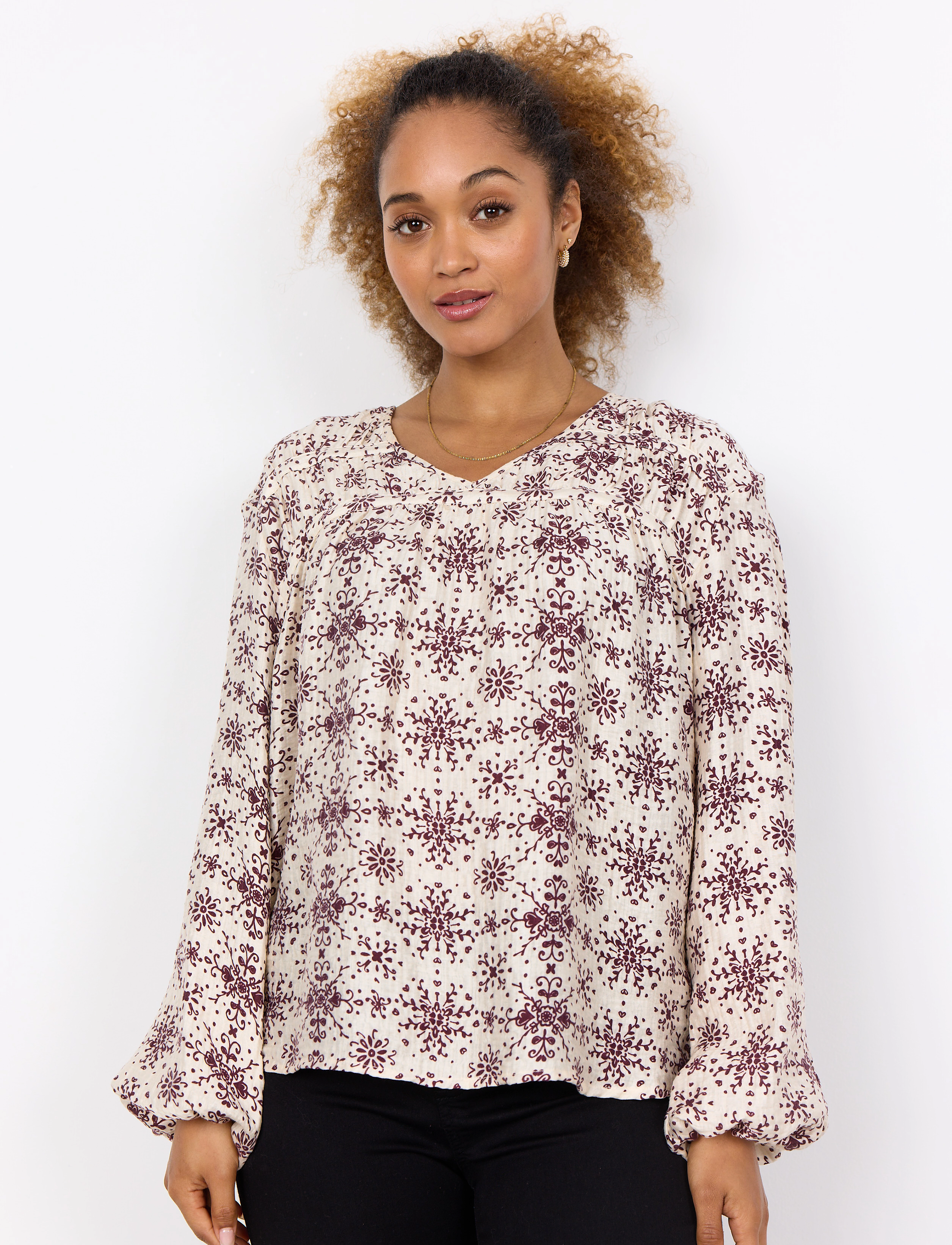 Soyaconcept SC-IANE - Blusen - WINE COMBI / burgundy