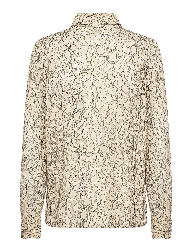 Soyaconcept - SC-NILLA - langärmlige hemden - 8008 sand combi - 2