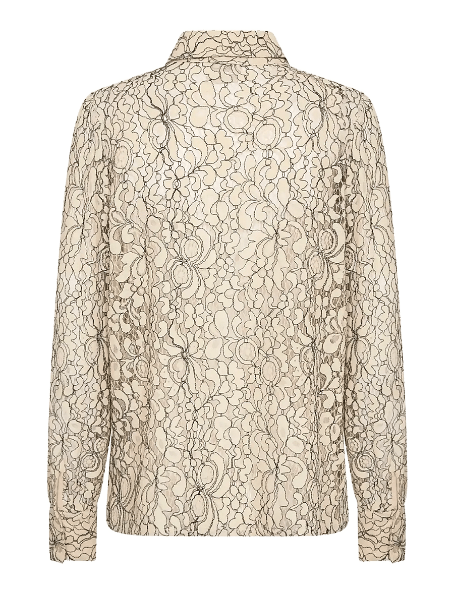 Soyaconcept - SC-NILLA - langärmlige hemden - 8008 sand combi - 2