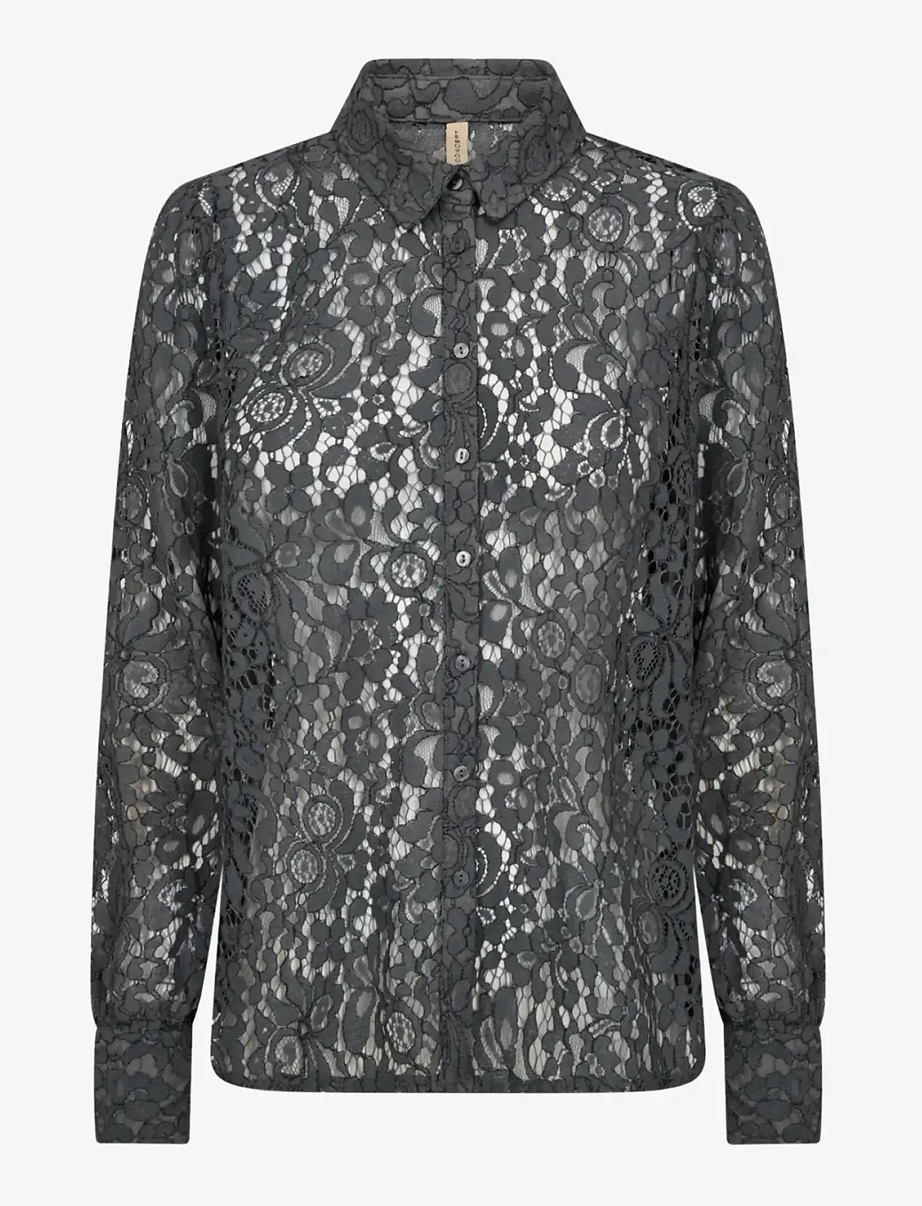 Soyaconcept - SC-NILLA - langärmlige blusen - 9700c iron grey - 0