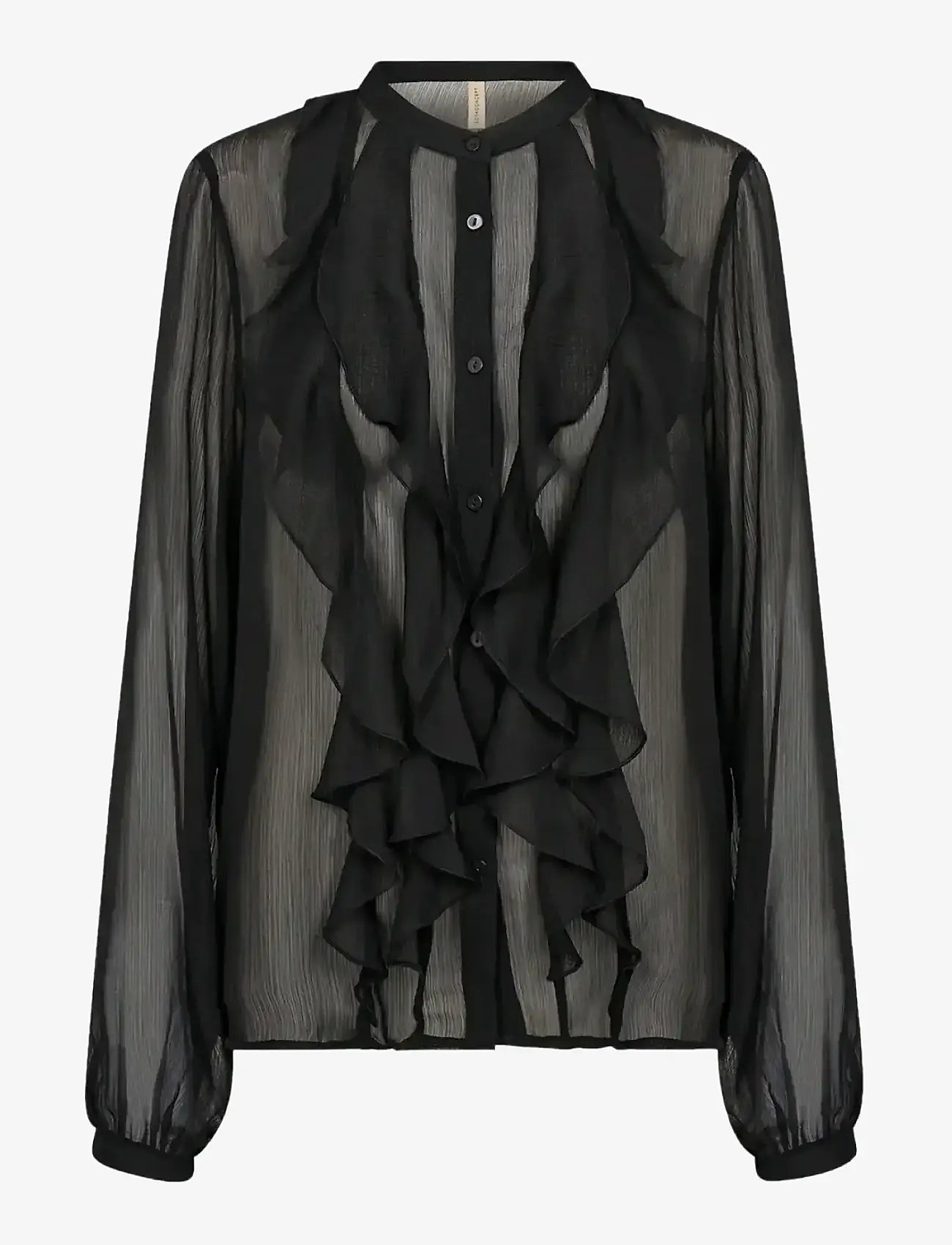 Soyaconcept - SC-NAIA - langärmlige blusen - black - 0