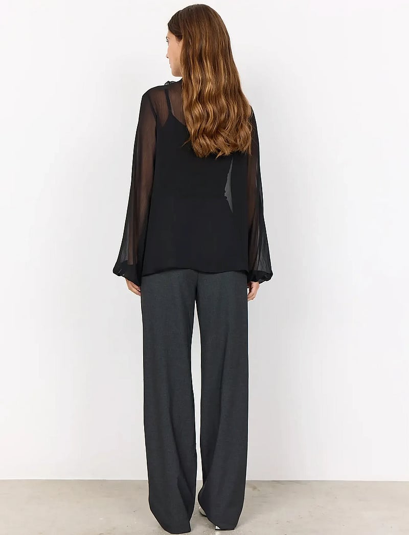 Soyaconcept - SC-NAIA - langærmede bluser - black - 3