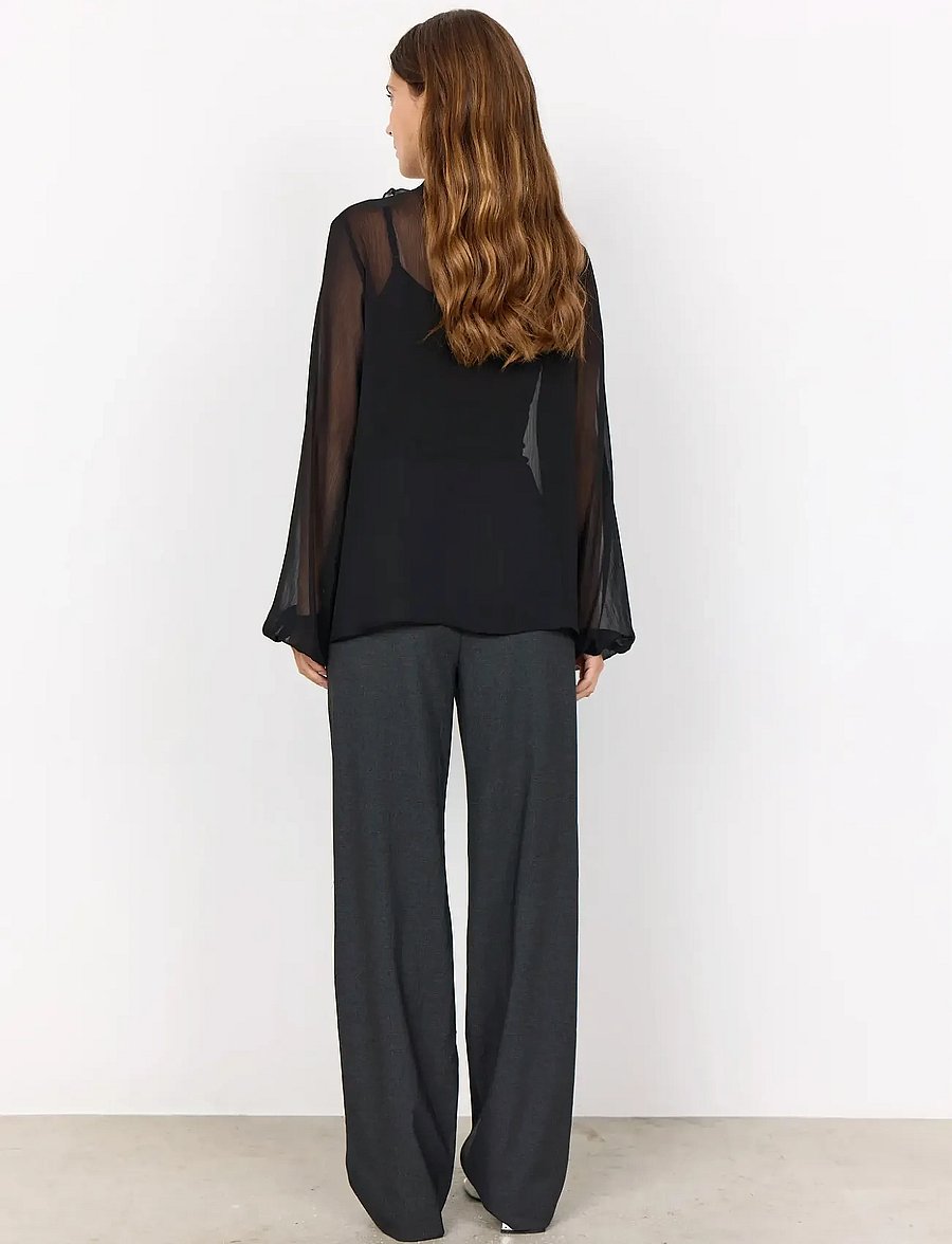 Soyaconcept - SC-NAIA - pikkade varrukatega pluusid - black - 3