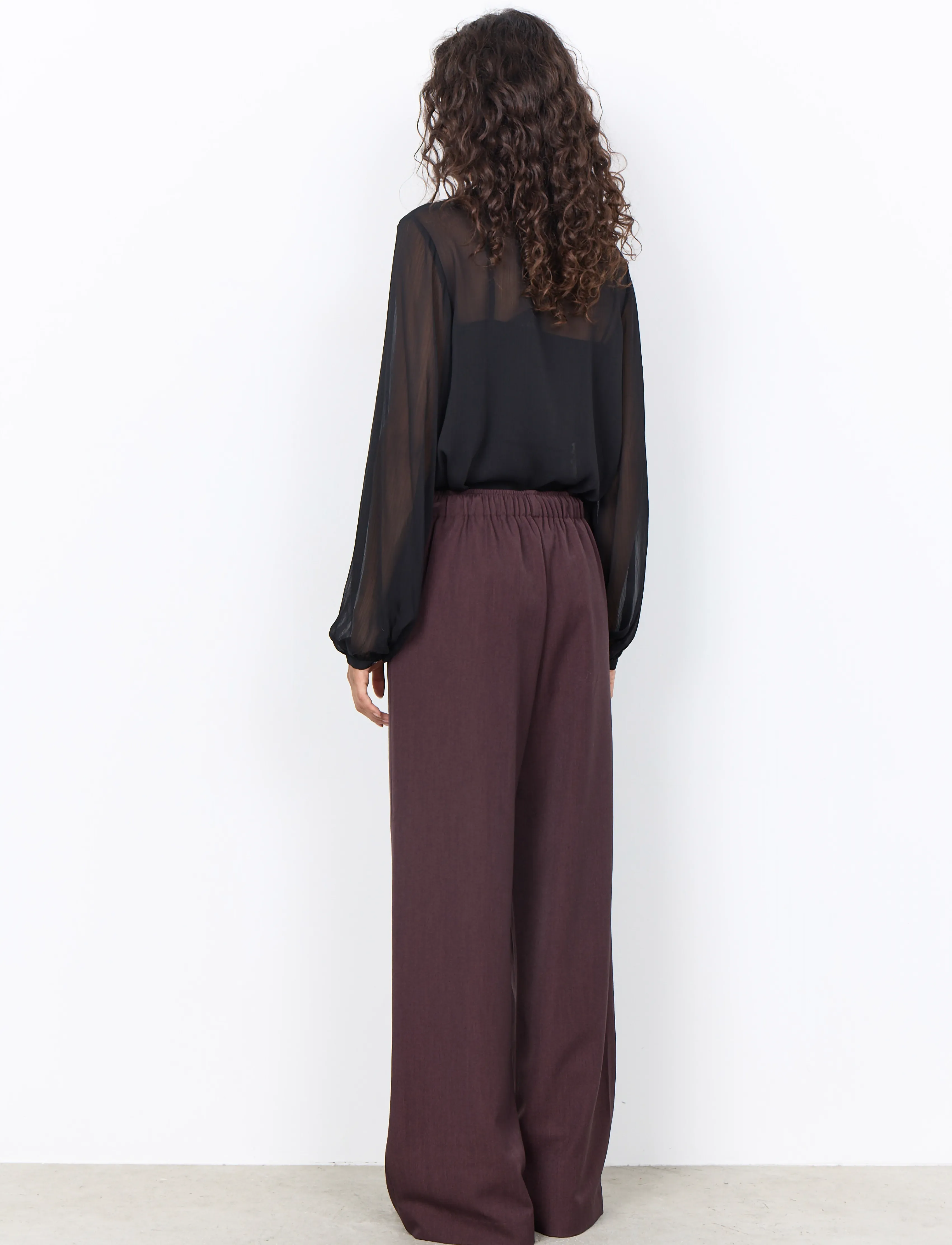 Soyaconcept - SC-NAIA - long-sleeved blouses - black - 4