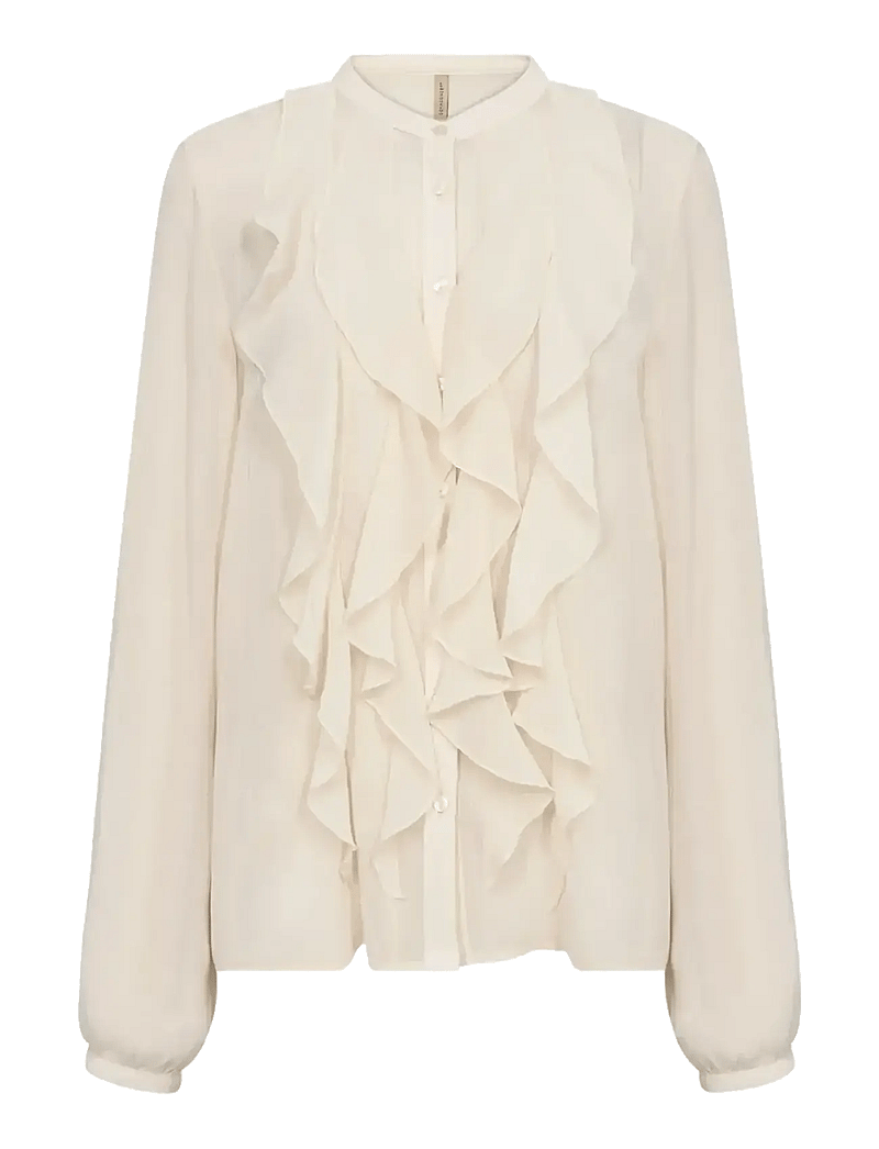 Soyaconcept - SC-NAIA - langærmede bluser - cream - 1