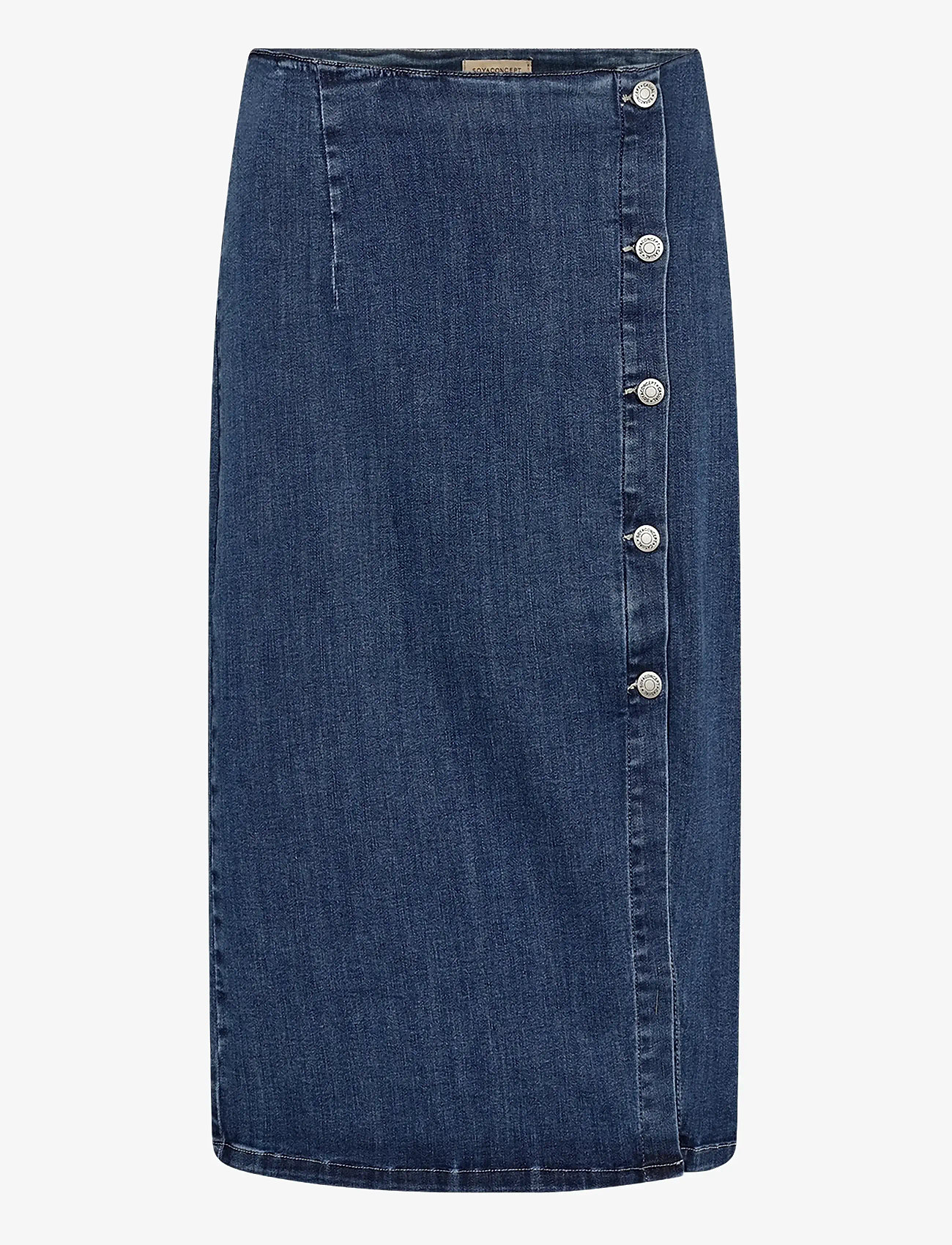 Soyaconcept - SC-KIMBERLY - jeansröcke - 2494 dark blue denim - 1