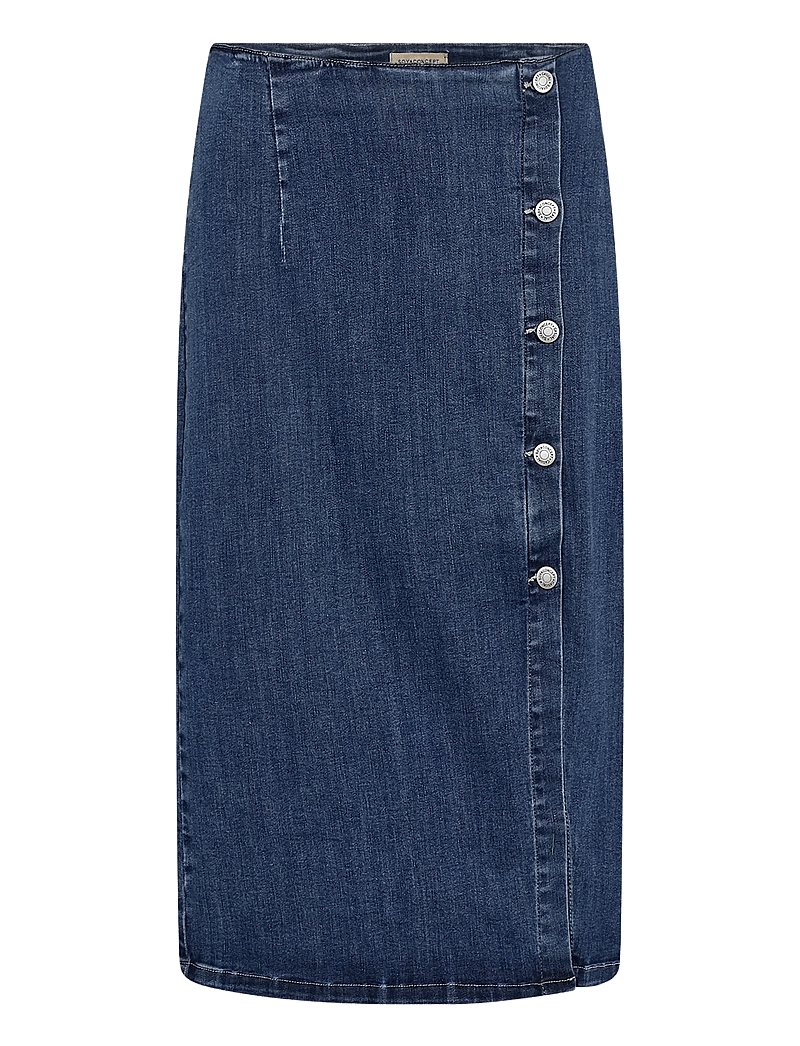 Soyaconcept - SC-KIMBERLY - jeansröcke - 2494 dark blue denim - 1
