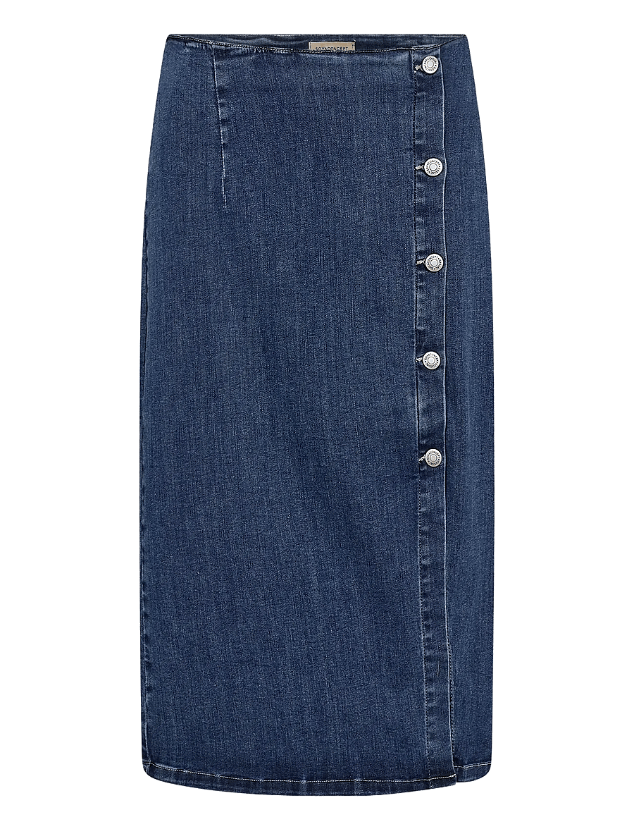 Soyaconcept - SC-KIMBERLY - jeansröcke - 2494 dark blue denim - 1