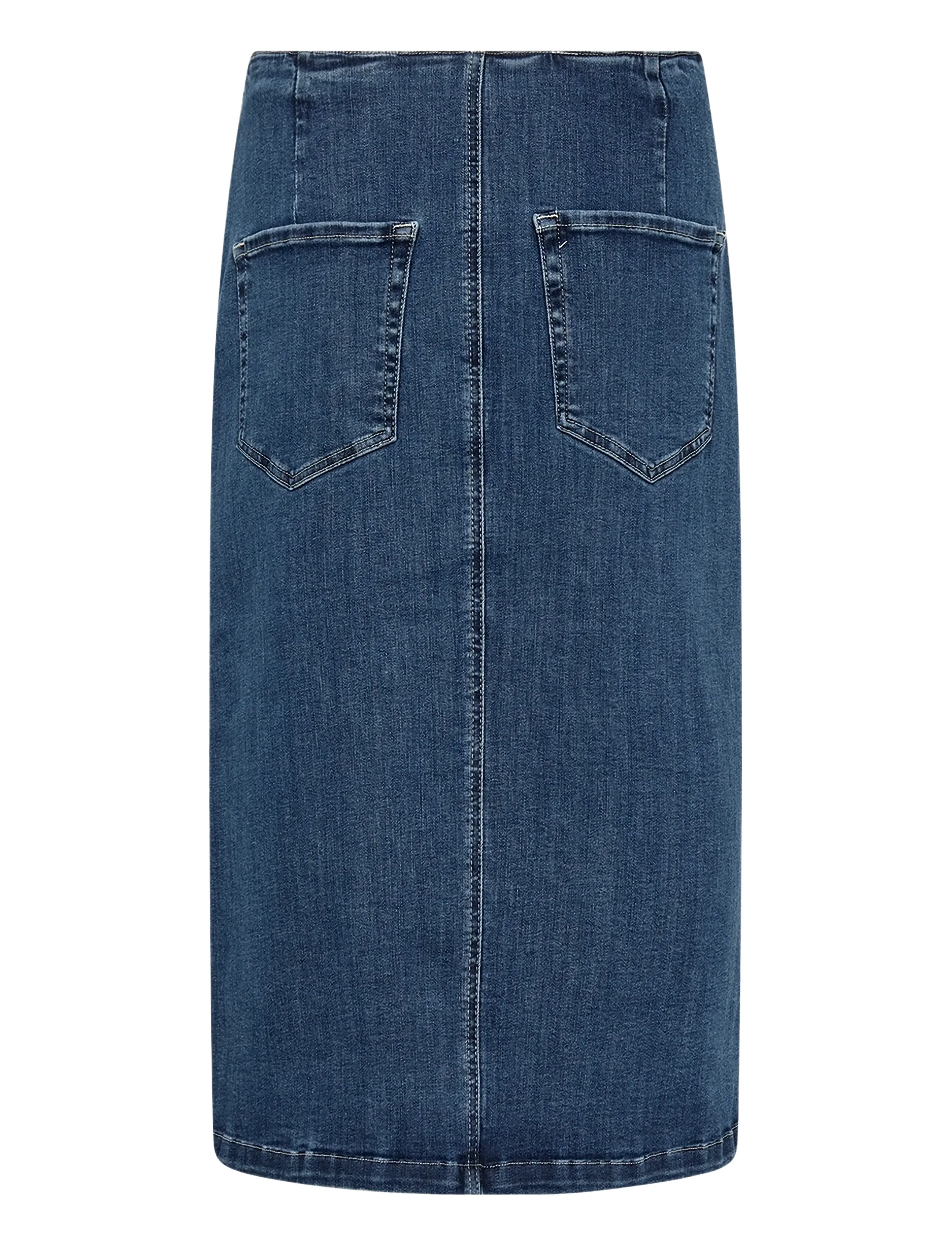 Soyaconcept - SC-KIMBERLY - jeansröcke - 2494 dark blue denim - 2