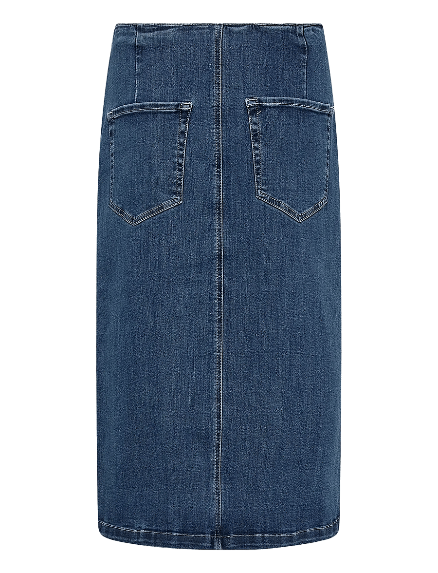 Soyaconcept - SC-KIMBERLY - jeansröcke - 2494 dark blue denim - 2