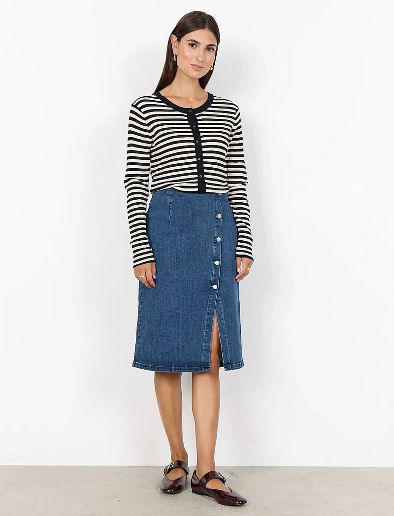 Soyaconcept - SC-KIMBERLY - jeansröcke - 2494 dark blue denim - 0