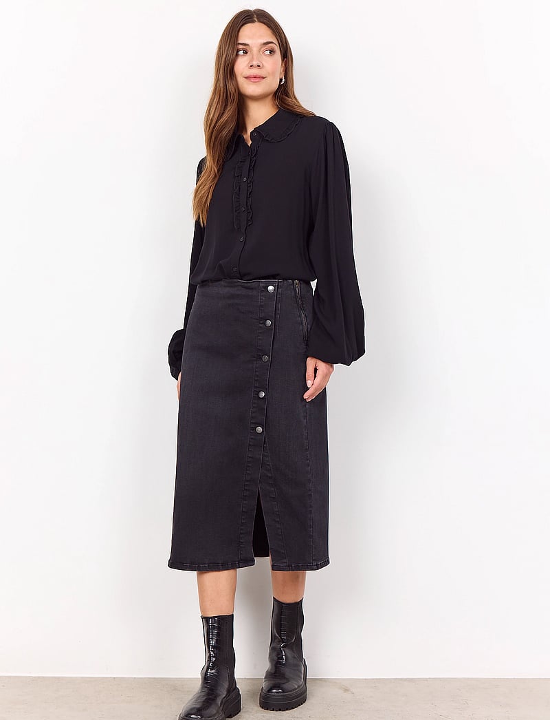 Soyaconcept - SC-KIMBERLY - teksaseelikud - 2644 dark grey denim - 0