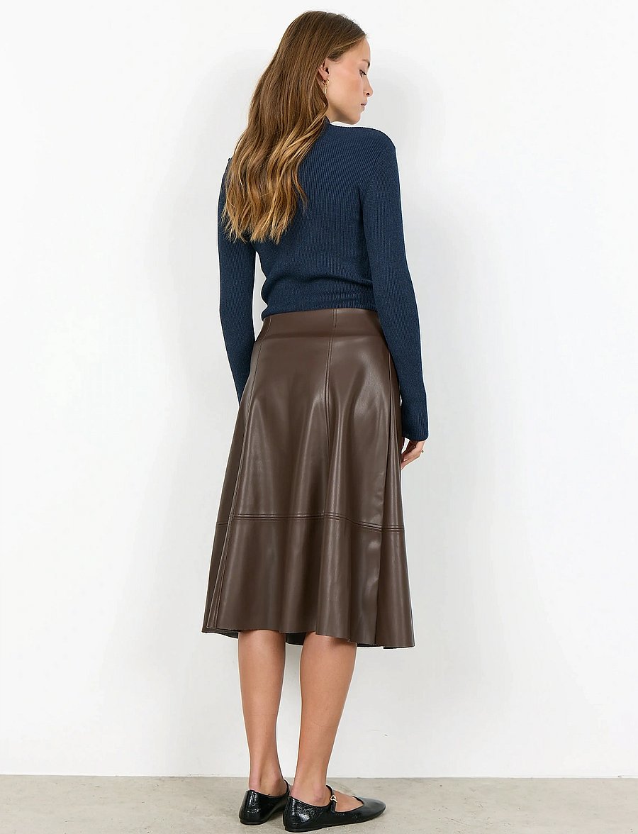Soyaconcept - SC-BECKIE - jupes midi - 8694 hot fudge - 4
