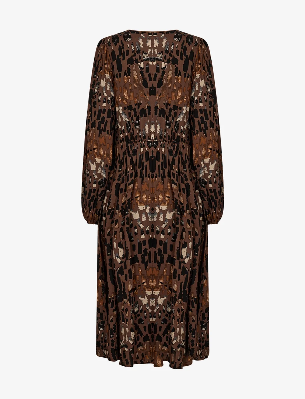 Soyaconcept - SC-IMA - sommarklänningar - brown combi - 1