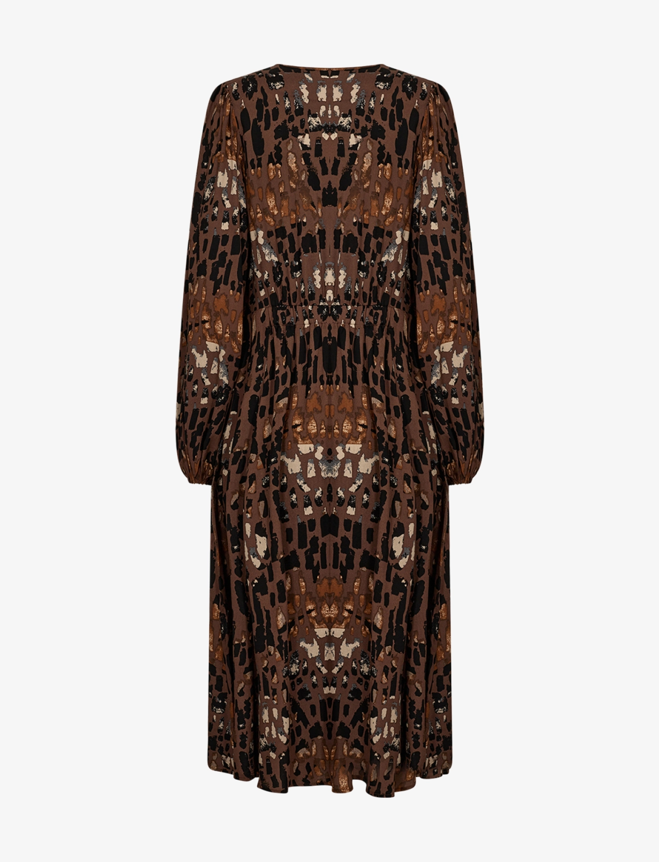 Soyaconcept - SC-IMA - midi-kleider - brown combi - 1