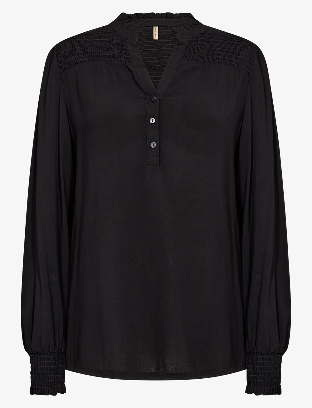 Soyaconcept - SC-RADIA - långärmade blusar - black - 1