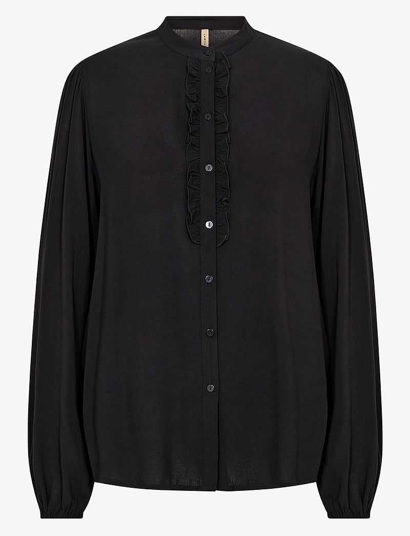 Soyaconcept - SC-RADIA - langärmlige hemden - black - 0