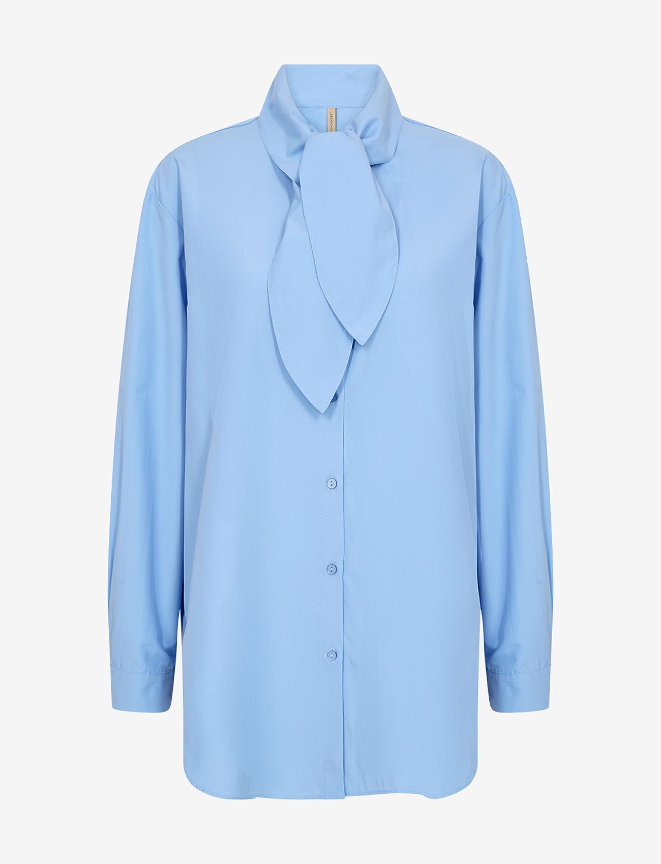 Soyaconcept - SC-NETTI - langärmlige hemden - air blue - 0