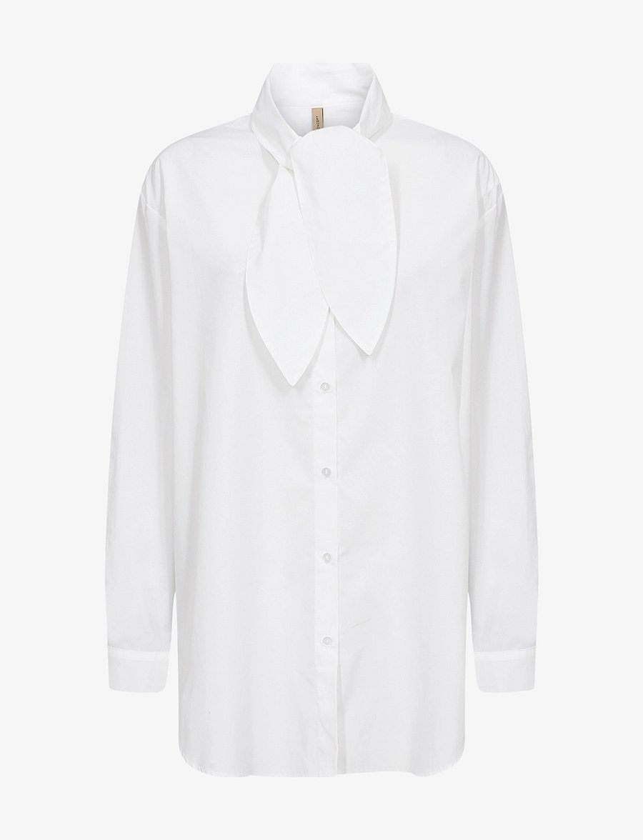 Soyaconcept - SC-NETTI - långärmade skjortor - white - 1
