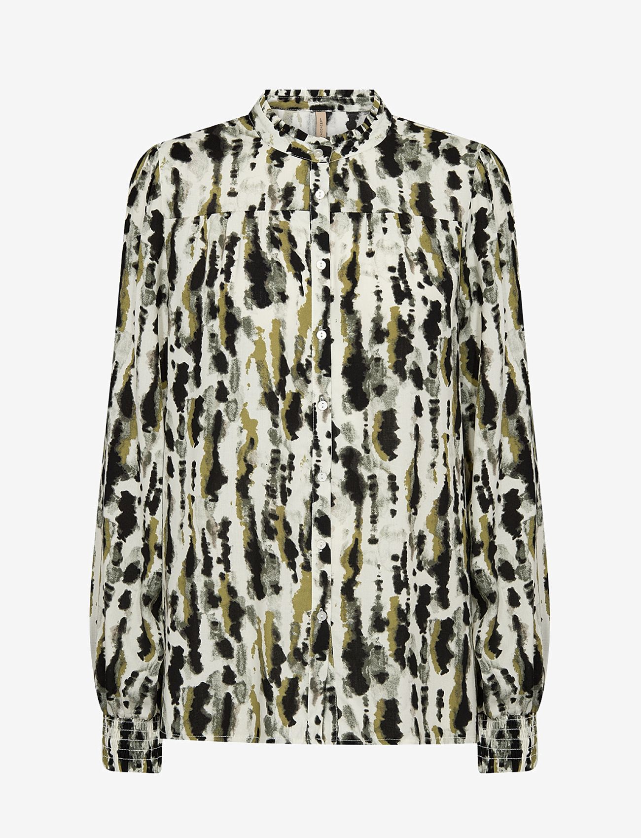 Soyaconcept - SC-OJITA - langærmede skjorter - mineral green combi - 0