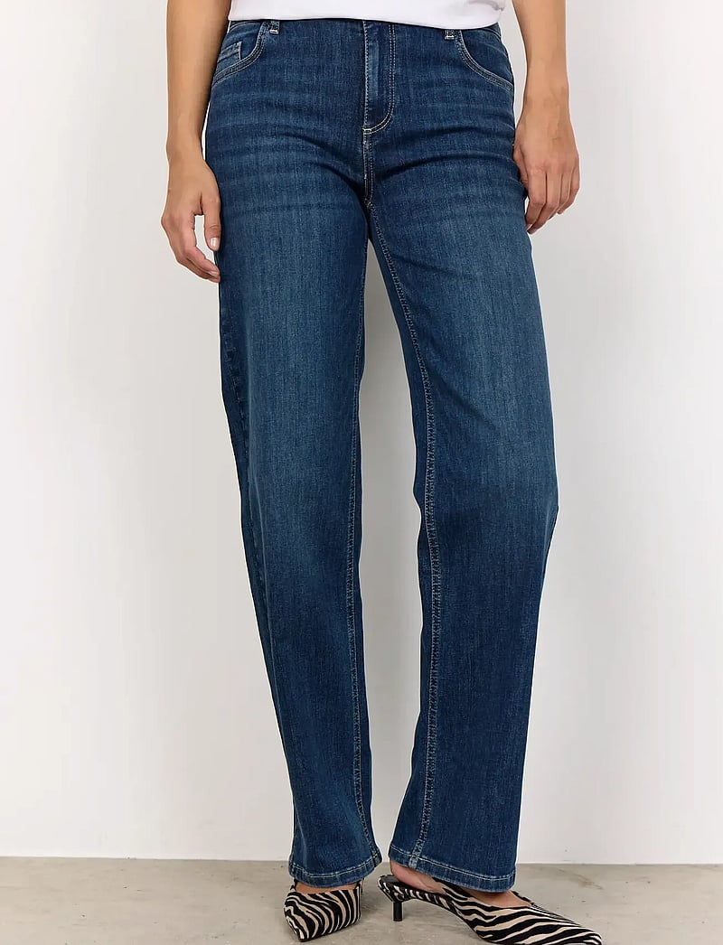 Soyaconcept - SC-KIMBERLY - straight jeans - 2494 dark blue denim - 4