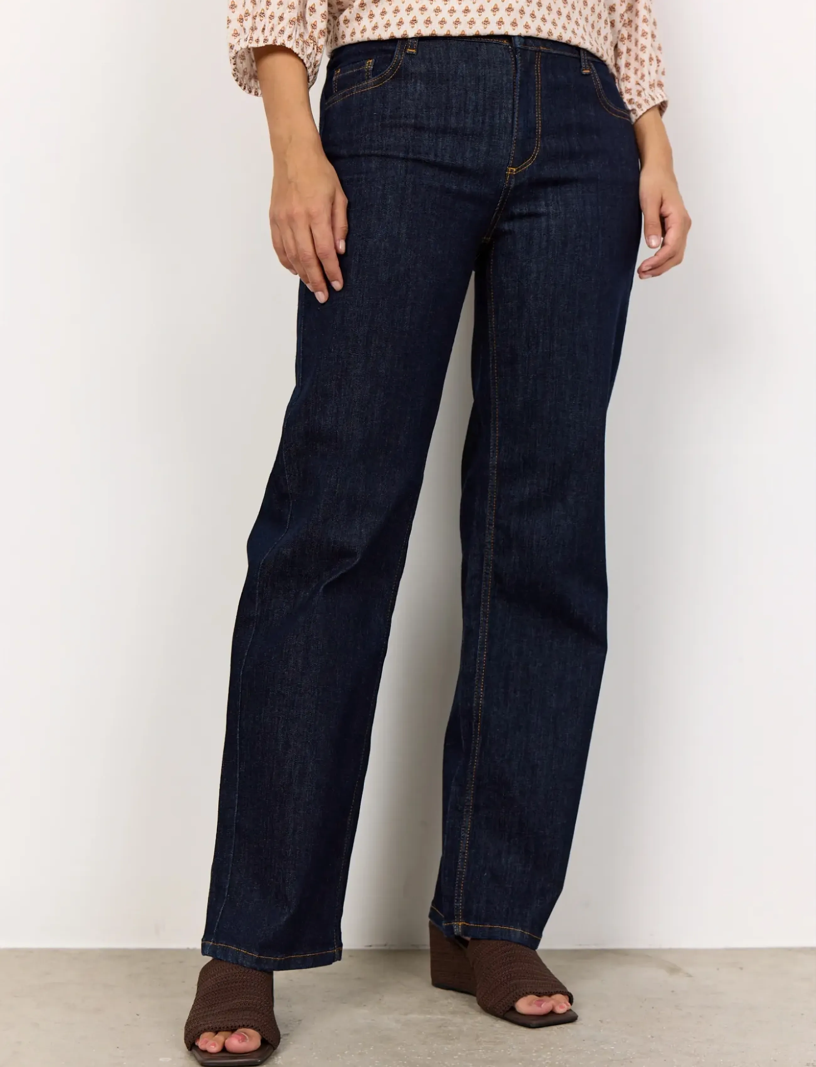 Soyaconcept - SC-KIMBERLY - straight jeans - raw blue denim - 4