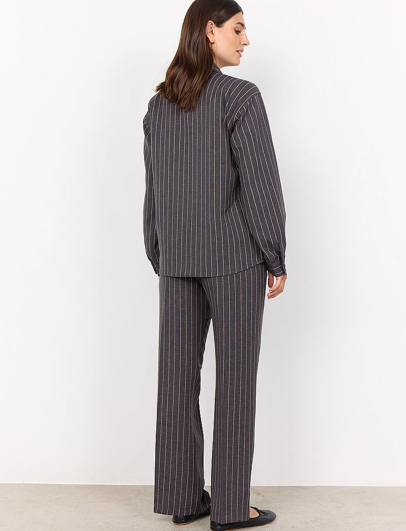 Soyaconcept - SC-OLIVINE - koszule z długimi rękawami - dk grey melange combi - 4