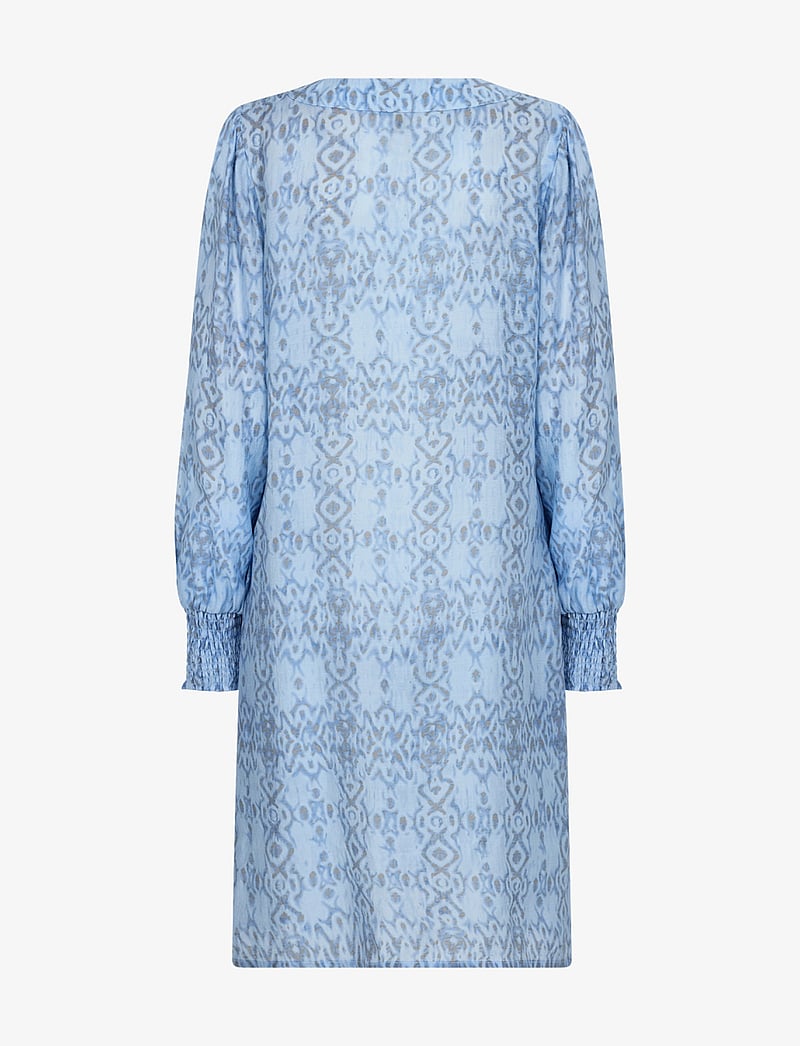 Soyaconcept - SC-OSWIN - sommarklänningar - air blue combi - 2