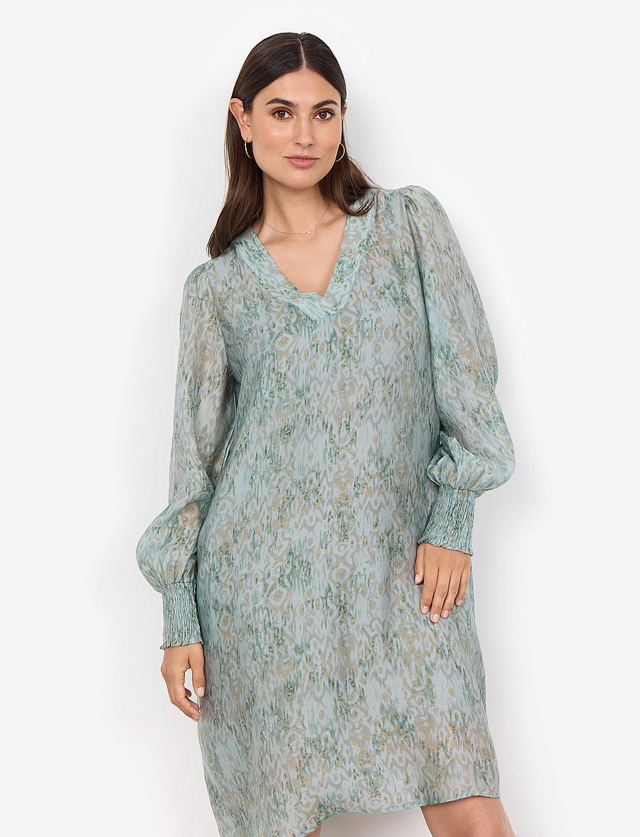 Soyaconcept - SC-OSWIN - vasaras kleitas - mineral green combi - 0